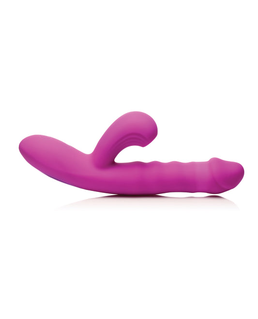 product image,Bang! Thrusting & Sucking Rabbit Vibrator - Purple - SEXYEONE