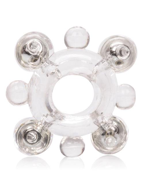 product image,Basic Essentials Enhancer Ring w/Beads - Clear - SEXYEONE