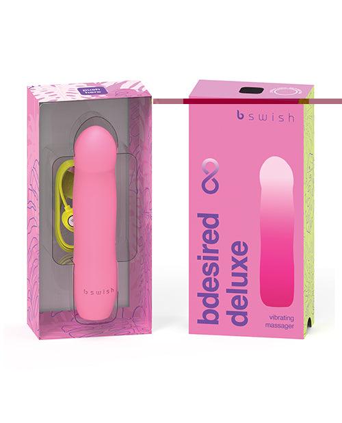 image of product,Bdesired Infinite Deluxe Flamingo Vibrator - Pink - SEXYEONE