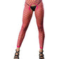 Beverly Hills Naughty Girl Crotchless All Over Mesh Leggings O/s - SEXYEONE