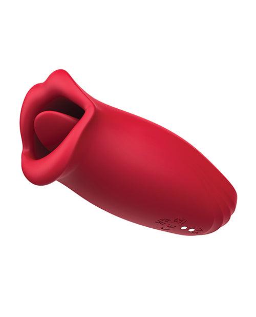 image of product,Big Bite Mouth Vibration & Biting - Red - SEXYEONE