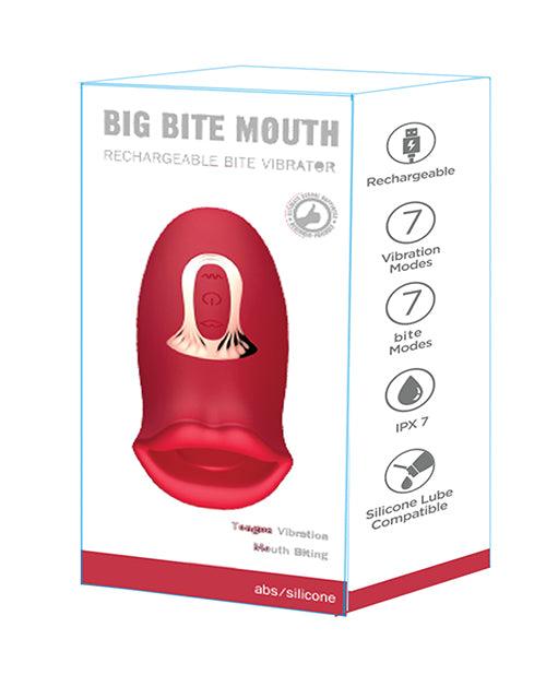 Big Bite Mouth Vibration & Biting - Red - SEXYEONE