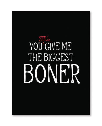 Biggest Boner Tonight Greeting Card - SEXYEONE