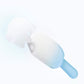 Bite Me Sucking, Tapping & Vibrating Cream Pop Stimulator - Blue/White - SEXYEONE