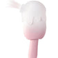 Bite Me Sucking, Tapping & Vibrating Cream Pop Stimulator - Pink/White - SEXYEONE