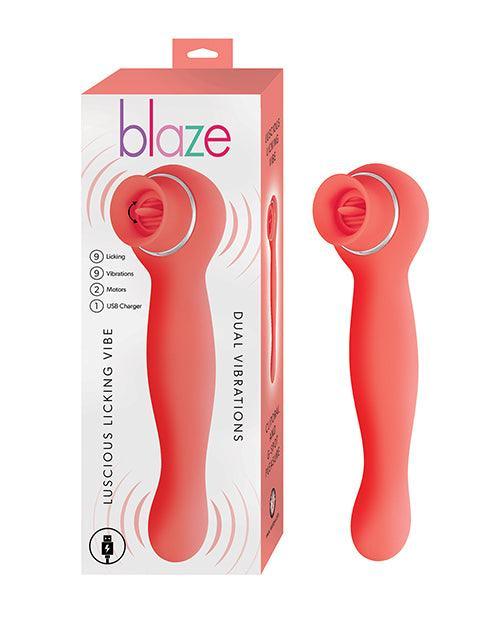 product image, Blaze Luscious Licker Vibe - Coral - SEXYEONE