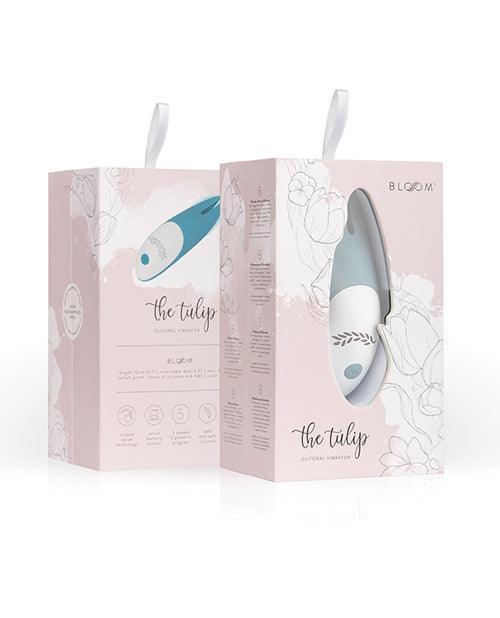 image of product,Bloom The Tulip Clit Stimulator - Teal - SEXYEONE