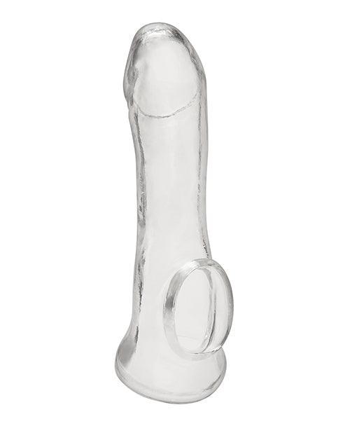 image of product,Blue Line C & B 6.25" Transparent Penis Enhancing Sleeve Extension - Clear - SEXYEONE