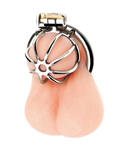 image of product,Blue Line Little Cock Chastity Cage - SEXYEONE