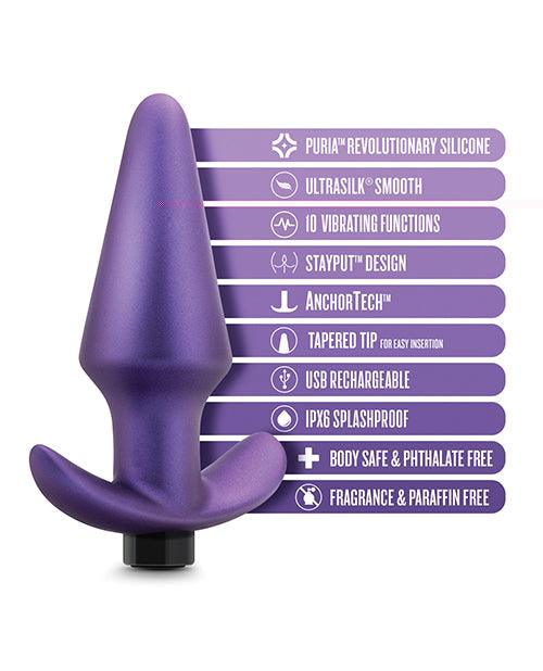 image of product,Blush Anal Adventures Matrix Interstellar Plug - Astro Violet - SEXYEONE
