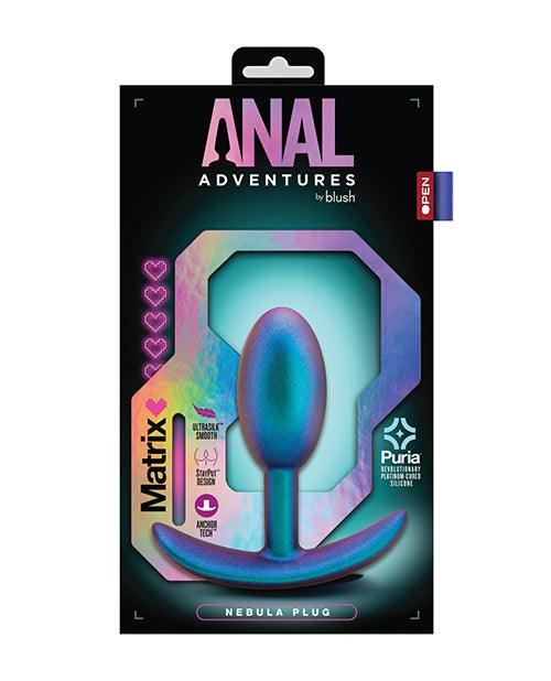 product image,Blush Anal Adventures Matrix Nebula Plug - Turquoise - SEXYEONE