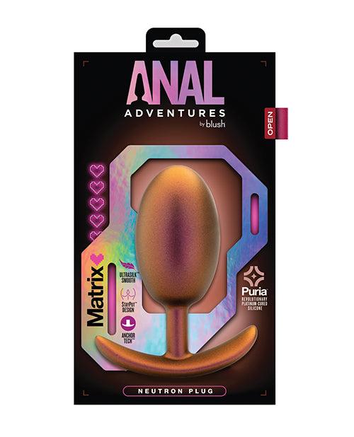 image of product,Blush Anal Adventures Matrix Neutron Plug - Copper - SEXYEONE