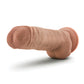 Blush Au Natural 10" Big Boy Realistic Dildo w/Balls - Mocha - SEXYEONE