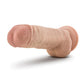 Blush Au Natural 10" Big Boy Realistic Dildo w/Balls - Vanilla - SEXYEONE