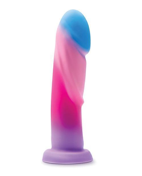 image of product,Blush Avant Borealis Dreams Silicone Dildo - Cotton Candy - SEXYEONE