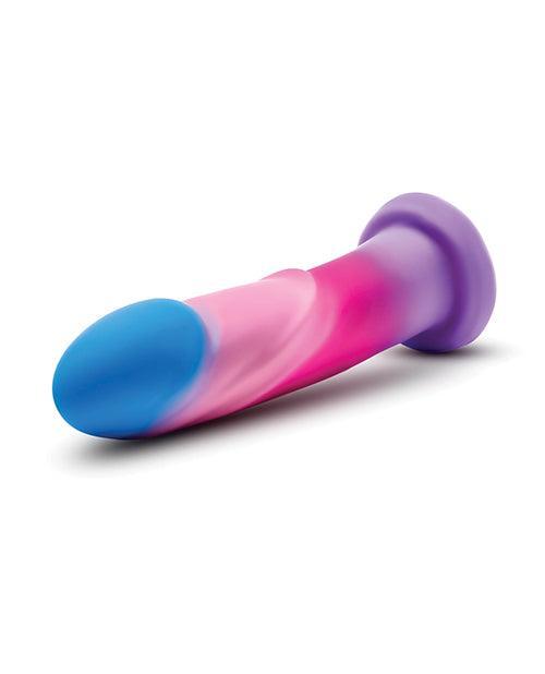 image of product,Blush Avant Borealis Dreams Silicone Dildo - Cotton Candy - SEXYEONE