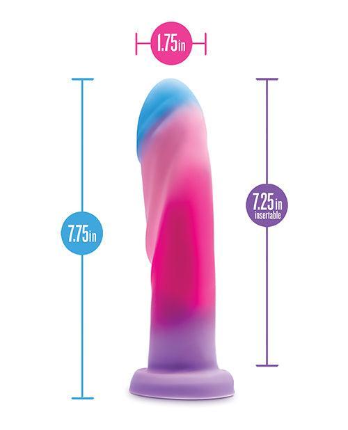 image of product,Blush Avant Borealis Dreams Silicone Dildo - Cotton Candy - SEXYEONE