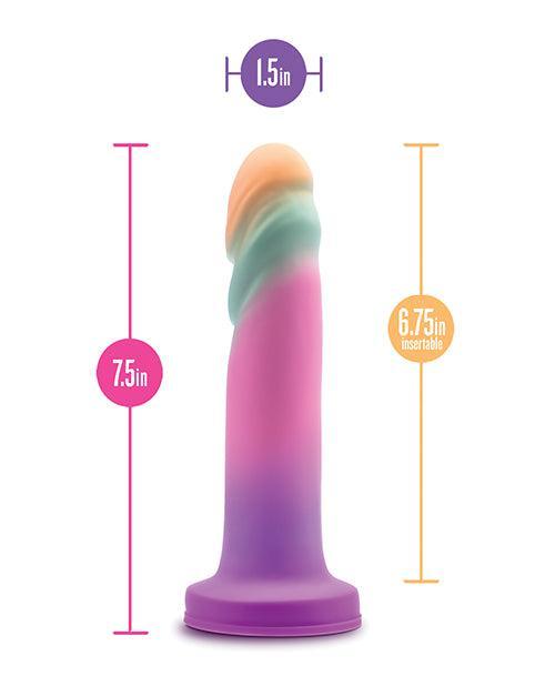 image of product,Blush Avant Sunrise Gaze Silicone Dildo - Sherbet - SEXYEONE