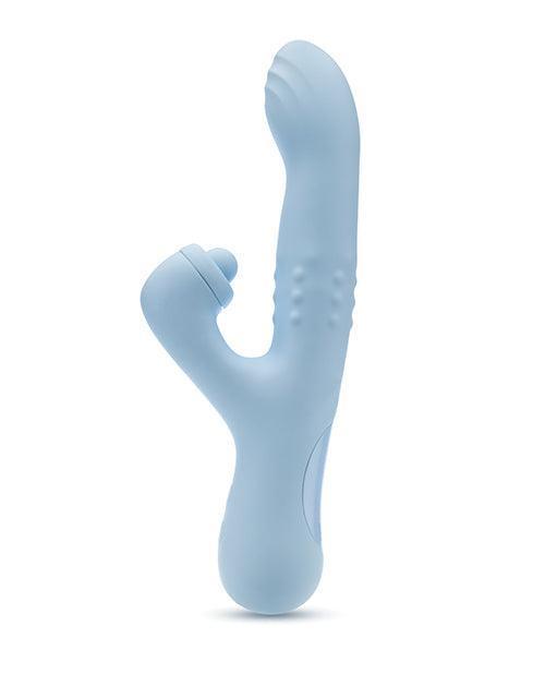 image of product,Blush Devin G-Spot Vibrator - Blue - SEXYEONE