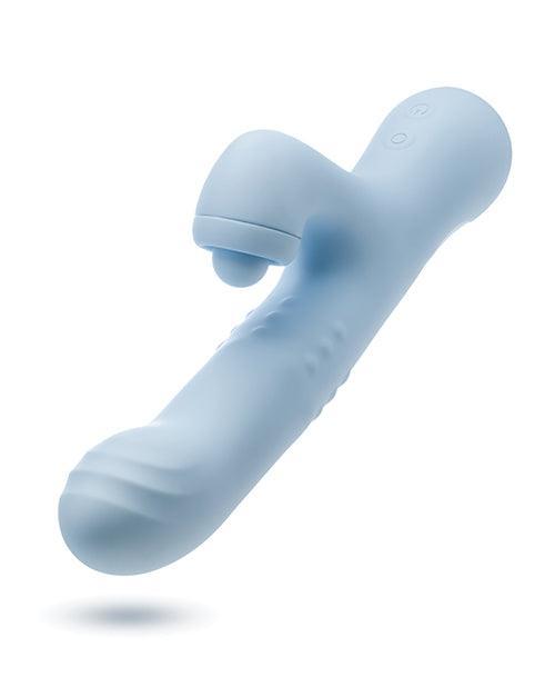 image of product,Blush Devin G-Spot Vibrator - Blue - SEXYEONE