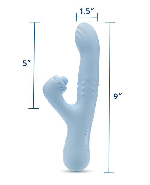 image of product,Blush Devin G-Spot Vibrator - Blue - SEXYEONE