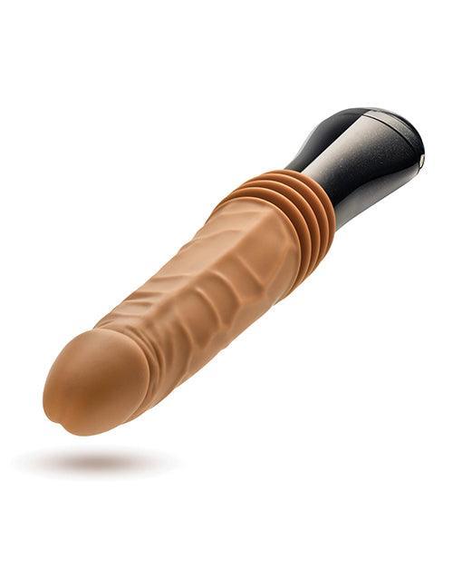 image of product,Blush Dr. Skin Silicone Dr. Arthur Thrusting Gyrating Vibrating Dildo - SEXYEONE