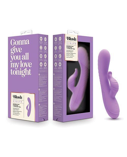 product image, Blush Evelyn Rabbit Vibrator - Purple - SEXYEONE