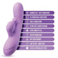 Blush Evelyn Rabbit Vibrator - Purple - SEXYEONE