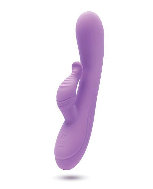 image of product,Blush Evelyn Rabbit Vibrator - Purple - SEXYEONE