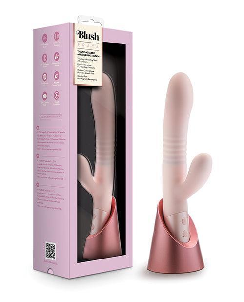 product image, Blush Fraya Rabbit Rechargeable Vibrator - Pink - SEXYEONE