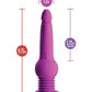 Blush Impressions New York Gyro Quake Dildo - Purple - SEXYEONE