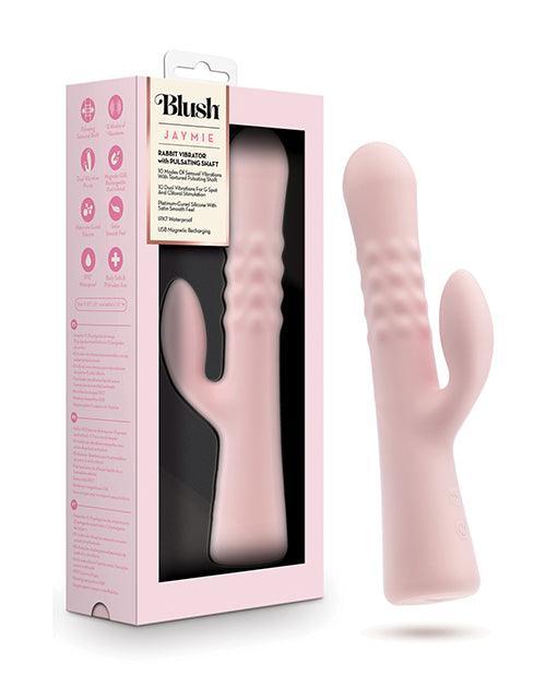 product image, Blush Jaymie Rabbit Vibrator - Pink - SEXYEONE