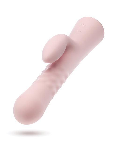 image of product,Blush Jaymie Rabbit Vibrator - Pink - SEXYEONE