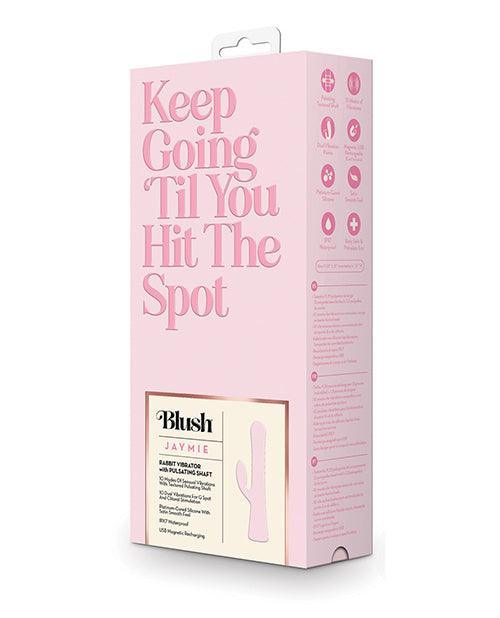 Blush Jaymie Rabbit Vibrator - Pink - SEXYEONE