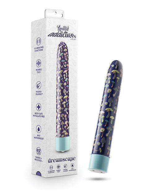 product image, Blush Limited Addiction Dreamscape 7" Rechargeable Vibe - Blue - SEXYEONE