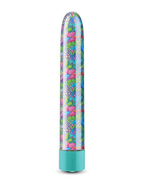 image of product,Blush Limited Addiction Utopia 7" Rechargeable Vibe - Aqua - SEXYEONE