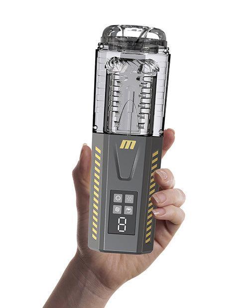 Blush M for Men SpinMaster Pro Stroker - Grey - SEXYEONE