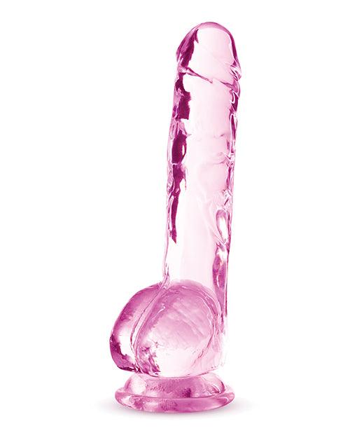image of product,Blush Naturally Yours 8" Crystalline Dildo - SEXYEONE