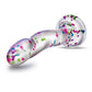 Blush Neo Elite Hanky Panky 7" Confetti Dildo - Glow In The Dark - SEXYEONE