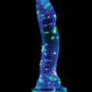 Blush Neo Elite Hanky Panky 7" Confetti Dildo - Glow In The Dark - SEXYEONE