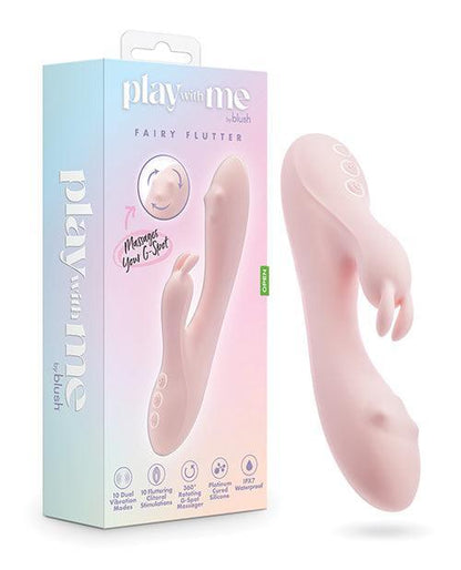 Blush Play With Me Fairy Flutter Rabbit Vibrator - Pink - SEXYEONE