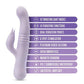 Blush Rylee Rabbit Vibrator - Lavender - SEXYEONE