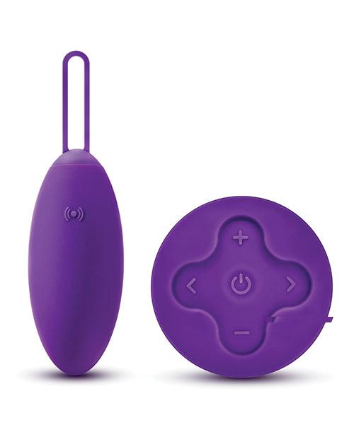 image of product,Blush Wellness Imara Vibrating Egg W/remote - Purple - SEXYEONE