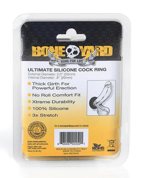 image of product,Boneyard Ultimate Ring - Black - SEXYEONE