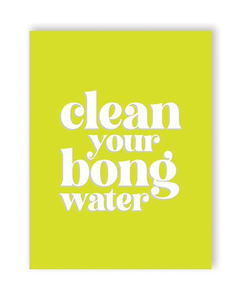 product image, Bong Water 420 Greeting Card - SEXYEONE