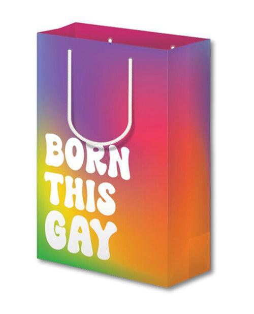 product image, Born This Gay Pride Large Gift Bag - SEXYEONE