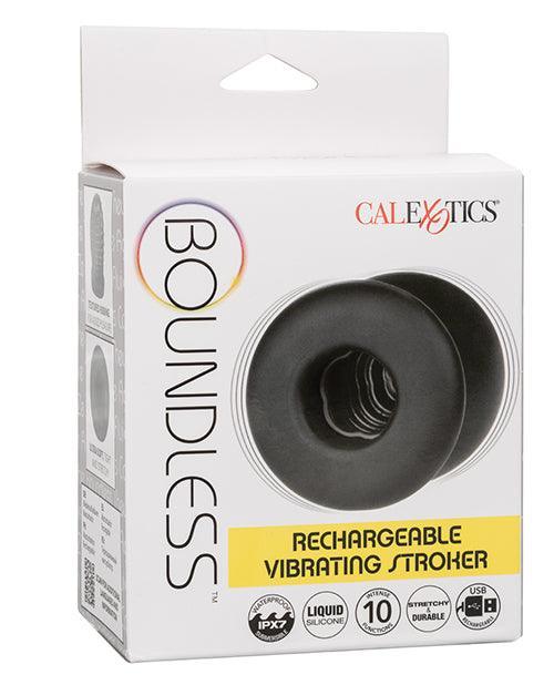 image of product,Boundless Rechargeable Vibrating Stroker - Black - SEXYEONE