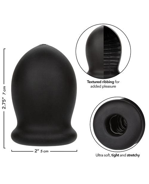 Boundless Rechargeable Vibrating Stroker - Black - SEXYEONE