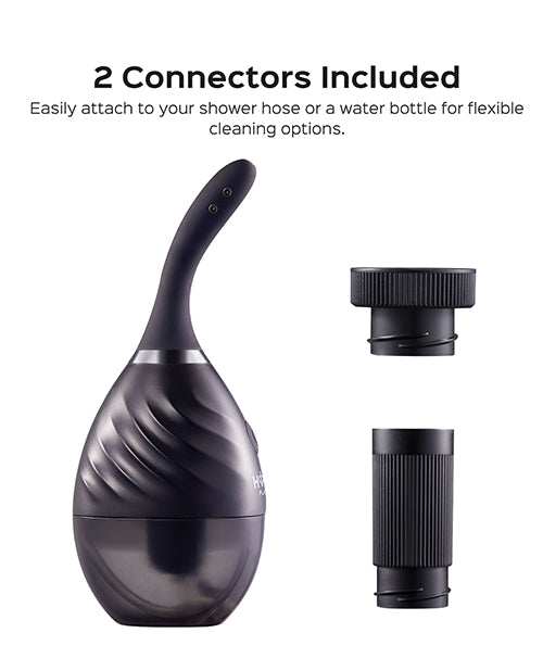 Bulby Auto Spray Anal Douche System - Black - SEXYEONE