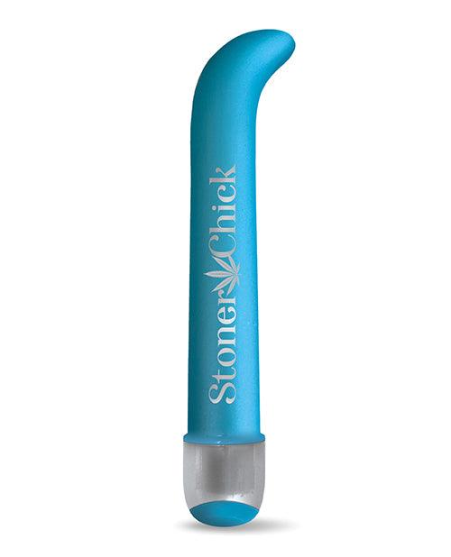 product image,Buzzed 7" G-Spot Vibe - Stoner Chick Blue - SEXYEONE